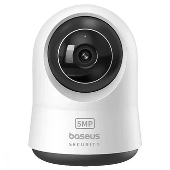 Камера видеонаблюдения Baseus Security P1 Pro Indoor Camera (Adapter Not Included) 8x Zoom, 5MP, 3K, Wi-Fi, microSD to 256GB, Type-C, white