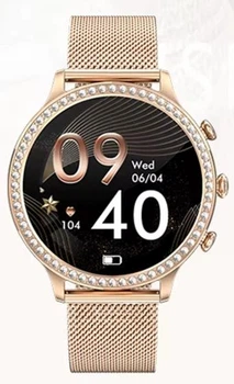 Умные смарт часы LIGE Fashion Sport Gold