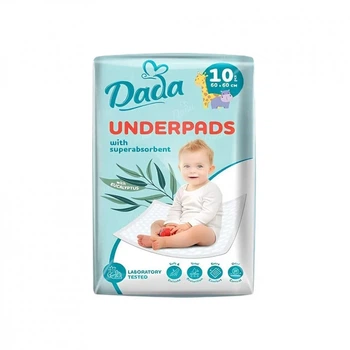 Пеленки для младенцев Dada 60*60 см 10 шт (4810174981532/4820174981532)