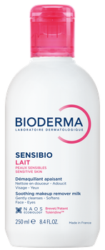Очисне молочко для чутливої шкіри Bioderma Sensibio Lait 250 мл