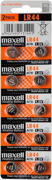 Bateria alkaliczna Maxell LR44 10 szt. (775011.00.CN)