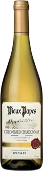 Вино Vieux Papes Colombard Chardonnay Vin de France біле сухе 0.75 л (3175529633934)