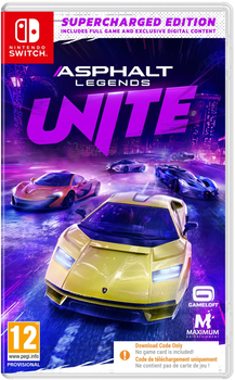 Gra Nintendo Switch Asphalt Legends Unite: Supercharged Edition  (Klucz elektroniczny) (5016488141284)