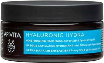 Maska nawilżająca do włosów Apivita Hyaluronic Hydra 200 ml (5201279102425)