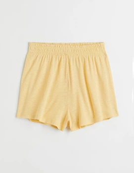 Шорти H&M Ж1116986 (10559835) колір жовтий (Ж1116986 - 207974)