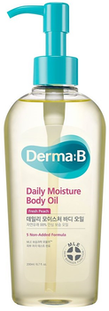 Olejek do ciała Derma-B Daily Moisture o zapachu brzoskwini 200 ml (8809048415386)