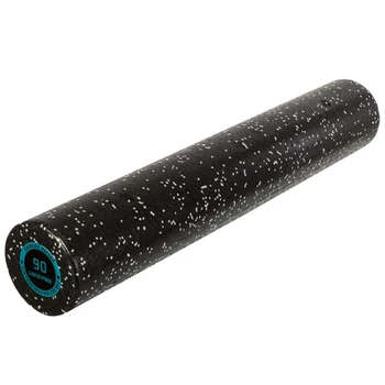 Роллер для йоги 90см массажный мфр ролик цилиндр LivePro Exercise Roller 8238 размер 90см Black