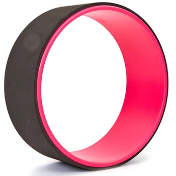 Колесо для йоги Record Fit Wheel Yoga FI-7057 Малиново-черный