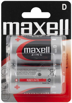 Bateria Maxell Zink D (R20) 2 szt. (774401.04.EU)