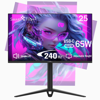 Монитор 25" SMART TECH 245G01FVF Full HD VA 240Гц Б/В