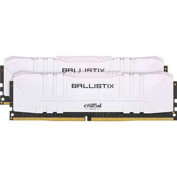 Память для настольных компьютеров Crucial 32 GB (2x16GB) DDR4 3200 MHz Ballistix White (BL2K16G32C16U4W)