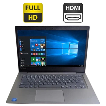 Ноутбук Lenovo Ideapad S130-14IGM / 14" (1920x1080) TN / Intel Celeron N4000 (2 ядра по 1.1 - 2.6 GHz) / 4 GB DDR4 / 64 GB SSD / Intel UHD Graphics 600 / WebCam б/в