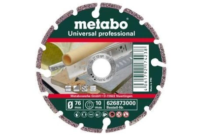 Круг алмазний МЕТАВО 76x10 professional, UP 626873000