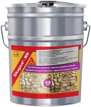 Защитное покрытие для фасадов Sika Sikagard WS 10 л