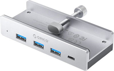 Hub USB Orico Clamp-Mounted USB-C / 3x USB-A 3.0 + 1x USB-C 3.0 (MH4PC)