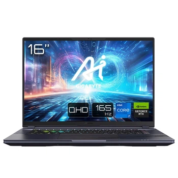Ноутбук Gigabyte Aorus 16X 9SG 2024 (AORUS 16X 9SG-43UAC64SD) Midnight Gray