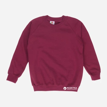 Світшот Fruit of the loom Kids 062039041 152 см Бордовий (5000000000012)