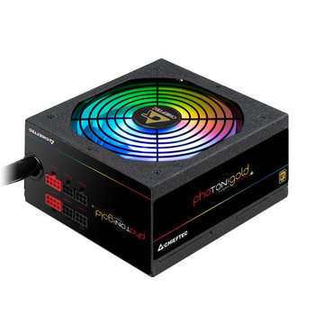 Блок живлення Chieftec 650W GDP-650C-RGB, 140 mm, 24pin, 2x4+8pin, SATA х 6, Molex 3x4pin, 4x6+2pin, кабелі модульні