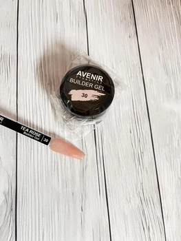 Гель для нарощення нігтів Avenir PRO Tea Rose №30 15мл
