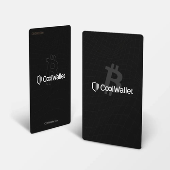 Криптогаманець CoolWallet Go з NFC на 2 картки Black Core (CWGOBC)