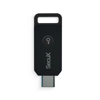 Апаратний ключ SecuX PUFido Clife Key (2FA) сертифікований за стандартом FIDO2, USB Type-C (B0F32FWR2N)