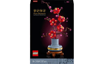 Конструктор Lego Icons Botanicals Сливовый цвет, 327 деталей 10369