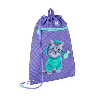 Сумка для обуви Kite Studio Pets 46x33 см фиолетовая (SP25-601M-2)
