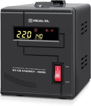 Стабилизатор напряжения Real-El STAB ENERGY-1000 (EL122400012)