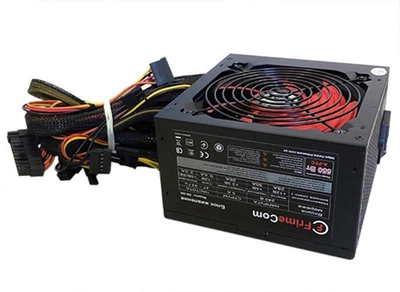 Блок живлення FrimeCom SM550 550W, 12 см, без кабелю живлення ( Чорний )