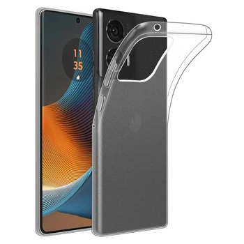 Прозрачный ТПУ чехол Logarm Optima 1,5mm для Motorola Edge 50 Fusion