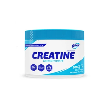 Креатин 6PAK Nutrition Monohydrate Creatine, 300 грамм - Без вкуса