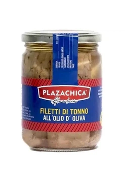Філе тунця Plazachica Filetti di Tonno в оливковій олії 315 г