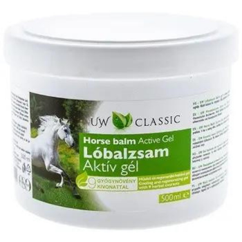 Конская мазь UW Lobalzsam Active Gel — с ментолом, 500 мл. (3330005ВНК)