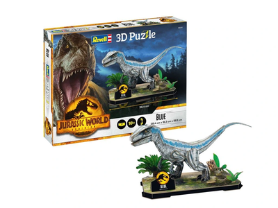 3D пазлы Велоцераптор "Blue" - Парк Юрского Периода Jurassic World Dominion Revell 00243