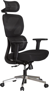 Офисное кресло Mealux D1 Air Fabric Black (HF-D1 F/B)