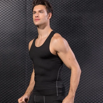 Мужская спортивная майка Ironbull L цвет черный