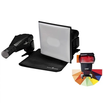 Набор Рассеивателей для Накамерных Вспышек LumiQuest LQ-136 Location/Portrait Kit