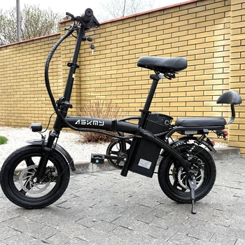 Электровелосипед ASKMY U15 Pro MAX 48V 500W 26Ah | складной с амортизацией и дополнительным сидением