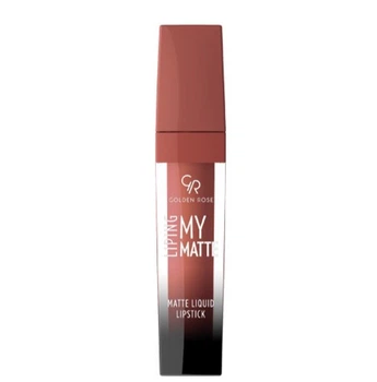 Жидкая помада Golden Rose My matte №19 Liping Мате Липинг Голден роуз