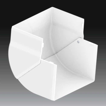 Угол наружный для короба PK 110x65мм ПВХ белый [8216_HB] PK Kopos