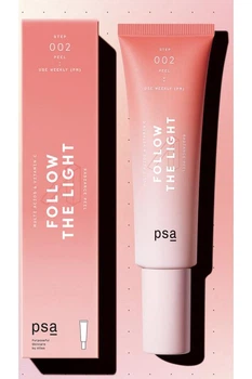 Кислотно-вітамінний пілінг для сяйва шкіри PSA Follow the light Multi Acids & Vitamin C Radiance Peel 50 ml