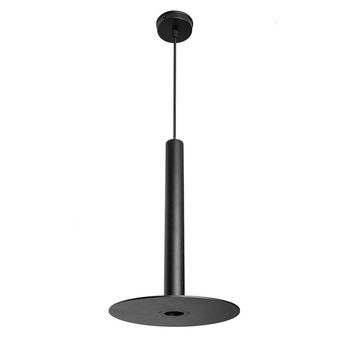 Світильник підвісний в стилі лофт MSK Electric Disk під лампу Е14 NL 26501 BK (618003)