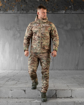 Зимовий тактичний костюм Single Sword Jumper софтшел з подвійним флісом утеплений для осені та зими M