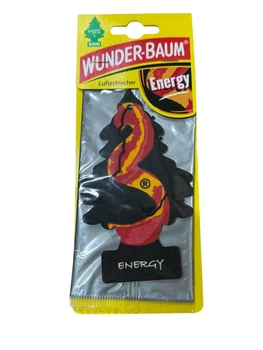 Ароматизатор в автомобиль Wunder Baum energy Освежитель воздуха Елка Сухой Листочек 5г