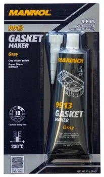 Герметик универсальный силиконовый термостойкий 85 г серый Mannol Gasket Maker (230°C)