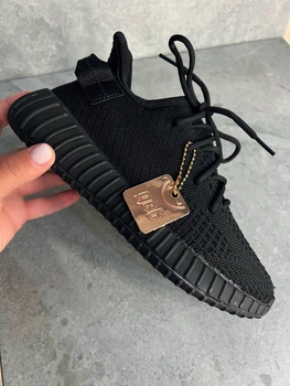Кроссовки женские NM 11-301-2 в стиле Yeezy из дышащей сетки 37 черные