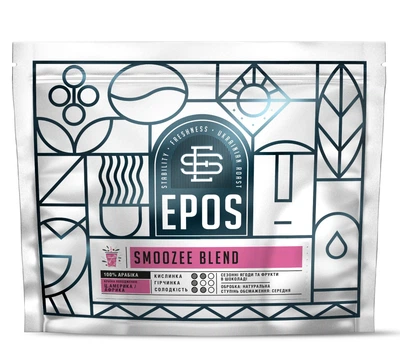 Кава в зернах SMOOZEE BLEND (FILTER) свіжообсмажена 100% Арабіка 200г