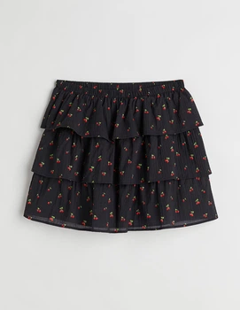 Спідниця H&M Ж1117794 (10585235) колір чорний (Ж1117794 - 209292)