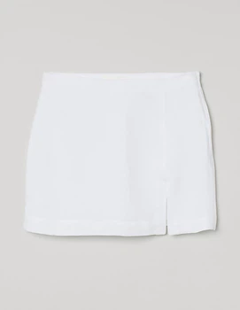 Спідниця H&M Ж1117826 (09918103) колір білий (Ж1117826 - 209347)