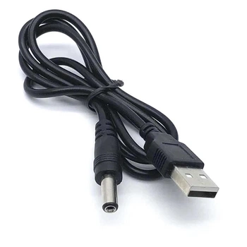 Кабель USB на штекер живлення 5.5-2.1
